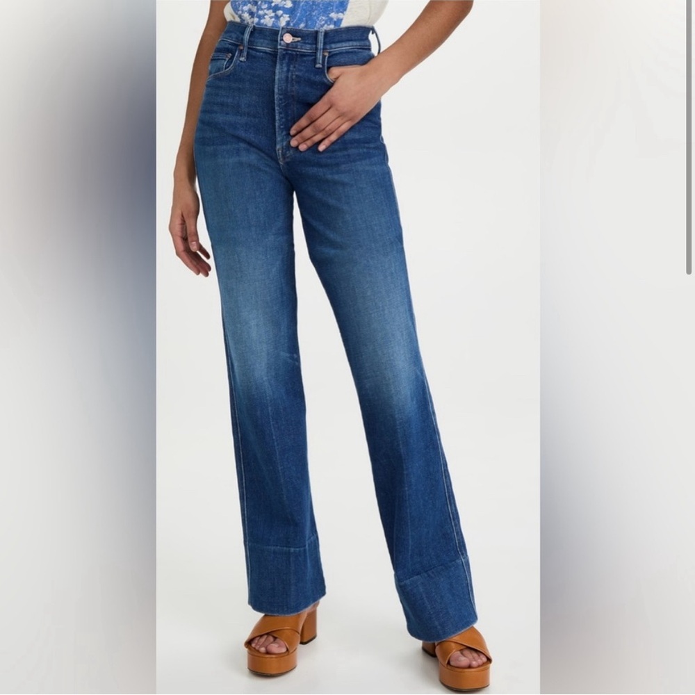 👖 Must-Have! Mother The Maven Wide Hem Jeans – Size 24 👖
